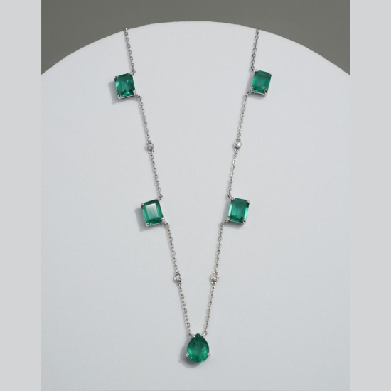 Emerald Stones Necklace 